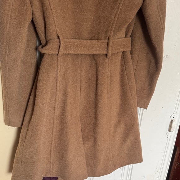 Coach Tan Trench Coat with Belt - Picture 7 of 15